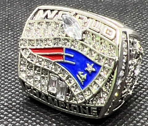 2001 New England Patriots Super Bowl XXXVI Tom Brady Size 11 Cover