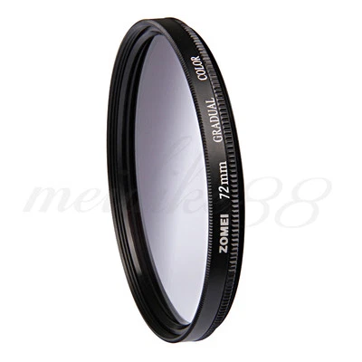 Zomei 72mm Grey GC Graduated Gray Gradual Neutral Density Camera Lens Filter - Image 1 of 4