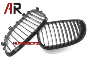 BMW Gloss Black Front Grille Kidney For E60 520i 528i 535i Sedan/Wagon 2004-2010 - Picture 1 of 1