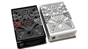 Mazzo di Carte da Gioco Mini Agenda (Nero) Nuovo Sigillato - Foto 1 di 6