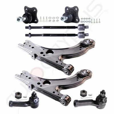 Fit For Volkswagen Jetta Golf Beetle Suspension 8 Control Arm Ball Joint Tie Rod - Image 1 of 4