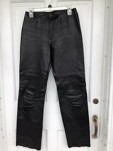 BCBGMAXAZRIA Black Leather Pants for Women for sale | eBay