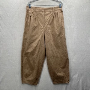 House of Harlow 1960 Pantalones Cortos Bordados Estampado Palmera Barril Pierna Ancha - Imagen 1 de 9