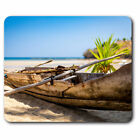 Computer Mouse Mat - Madagasca Tropical Beach Boat Office Gift #12596