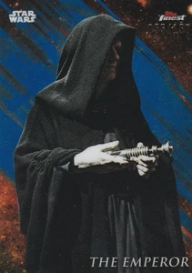 2018 Star Wars Finest Blue Refractor The Emperor 90 /150 - Picture 1 of 1