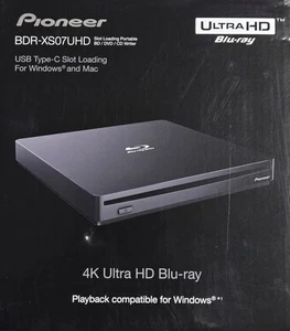 Pioneer BDR-XS07UHD Portable USB - Black - Afbeelding 1 van 6