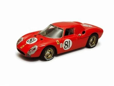1:43 BEST Ferrari 250Lm #81 Daytona 1968 Piper Gregory Red BE9266 - Immagine 1 di 2