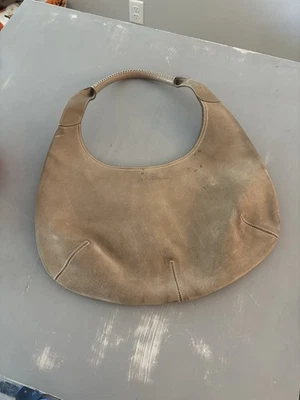 Salvatore Ferragamo Suede Hobo Bag - Image 1 of 4
