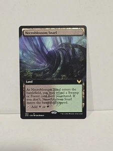 Necroblossom Snarl (arte extendido) Strixhaven: Escuela de magos regular - Imagen 1 de 2
