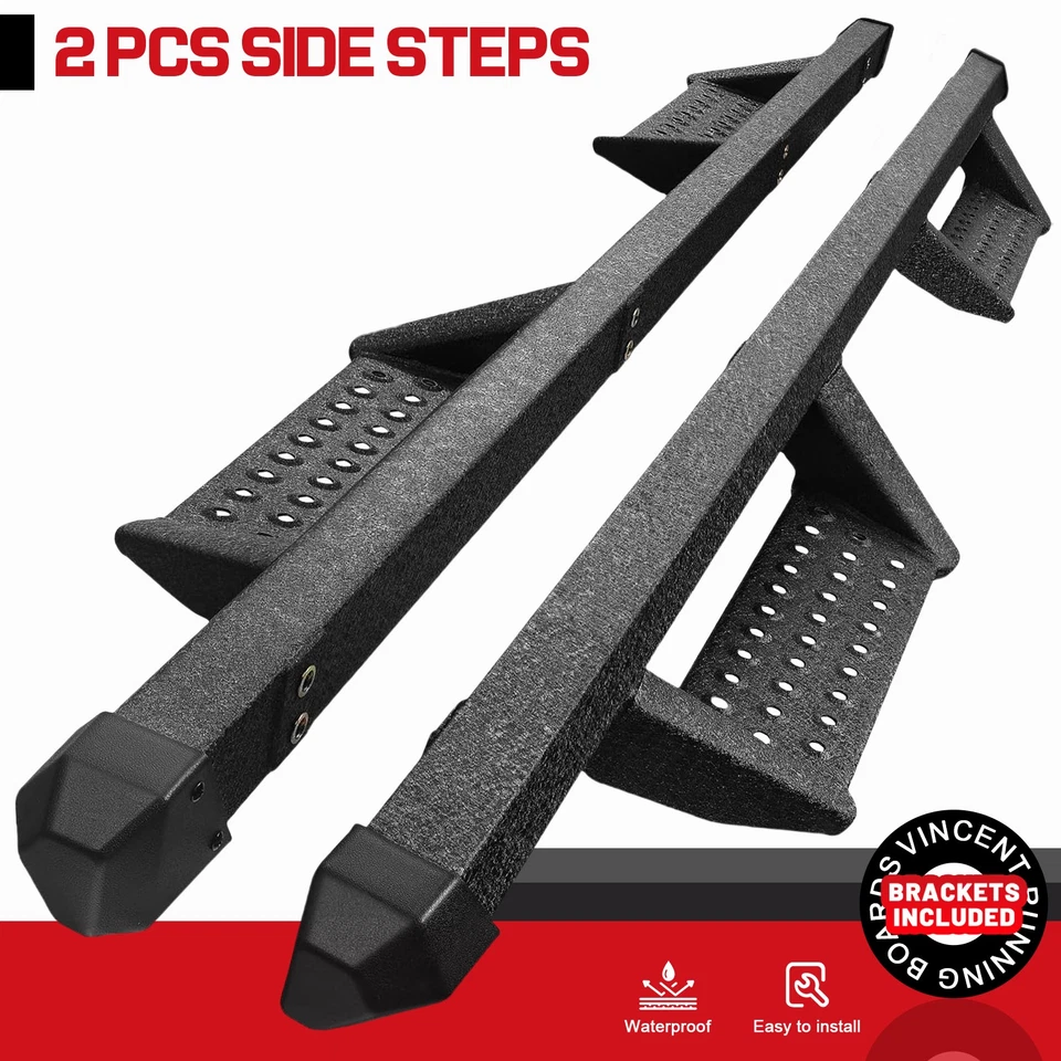 Side Step FOR 99-16 FORD F250 F350 Superduty Super Cab BCKA Truck Running Boards - Image 1 of 4
