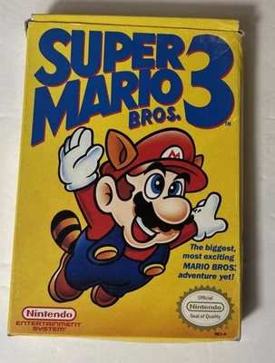 Super Mario Bros 3 Left Bros Только Коробка Nintendo NES - Подлинный Очень Хороший см. фото - Изображение 1 из 4