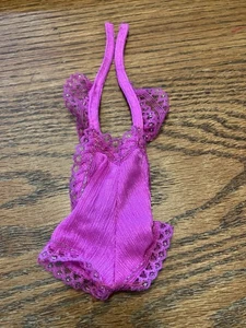 Barbie Beauty Secrets Doll Bodysuit top romper hot pink - Picture 1 of 2
