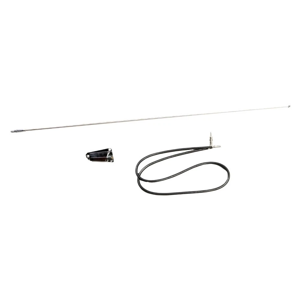 For Jeep Wrangler 1987-1995 Steinjager 32.5" Replacement Chrome Antenna Kit Foto 1 de 1