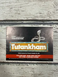 VTG Tutankham Atari 1983 Instructions Manual ONLY Gaming Book - Picture 1 of 4