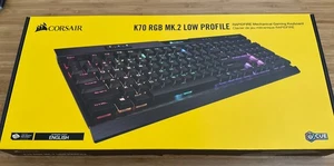 Corsair K70 RGB MK.2 Low Profile (CH9109018NA) Wired RapidFire Gaming Keyboard - Afbeelding 1 van 2