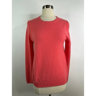 J. Suéter para mujer Crew 100 % cachemir cuello redondo manga larga M cápsula Academia Foto 1 de 4