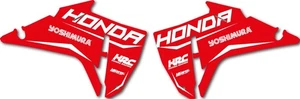 Pegatinas cubierta radiador Honda CRF 450 R estilo "Shogun" se adapta modelos 2025 2026 - Imagen 1 de 2