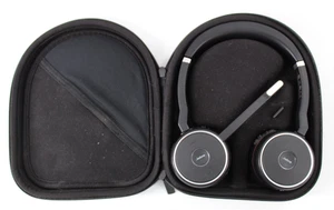 JABRA EVOLVE 75 WIRELESS BLUETOOTH HEADSET W/ NOISE CANCELING MIC - HSC040W - Picture 1 of 6