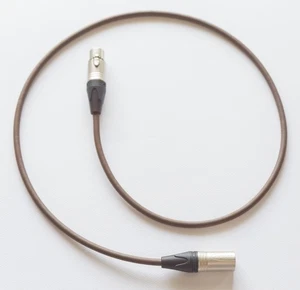 Belden 8402 with Neutrik Silver Plated XLR, High-End XLR Interconnect Cable - Picture 1 of 5