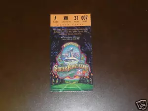1994 SUPER BOWL XXVIII TICKET COWBOYS VS BILLS NR MINT - Picture 1 of 1