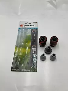 (QTY 4) Gardena 18270-81.000.00 5 Piece Water Tight Quick Connectors - Picture 1 of 8