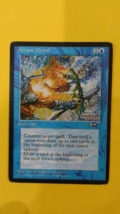 Arcane Denial (Axe) MTG Alliances LP to MP - Picture 1 of 2