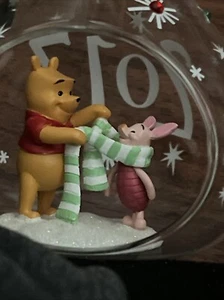 Disney Winnie Puuh & Ferkel Glastropfen Skizzenbuch Weihnachtsschmuck - Bild 1 von 12