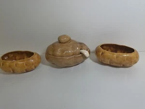 Cuchara para servir plato/tazón de cerámica moldeada para hornear con forma de patata. - Imagen 1 de 3