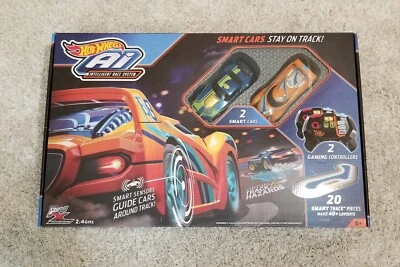 Hot Wheels Ai Intelligent Race System Starter Kit Toy 2 Cars and Remotes Tracks - Image 1 of 4