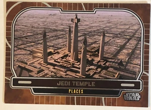 Star Wars Galactic Files Vintage Trading Card #641 Jedi Temple - Bild 1 von 2
