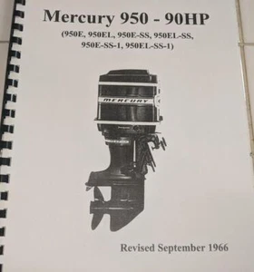 Mercury 950 - 90HP (950E, 950EL, 950E-SS, 950EL-SS, 950E-SS-1, 950EL-SS-1) 1966 - Picture 1 of 3