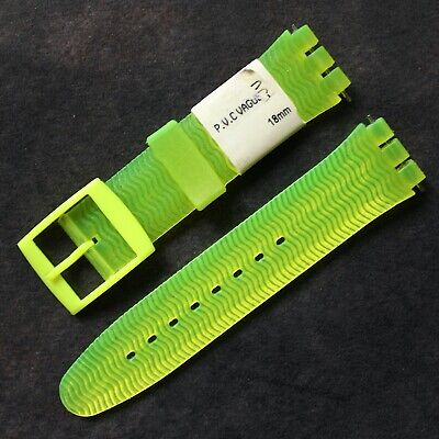 Bracelet Montre SWATCH -  Jaune - 18 Mm - B3A-45>47 • 8.18€