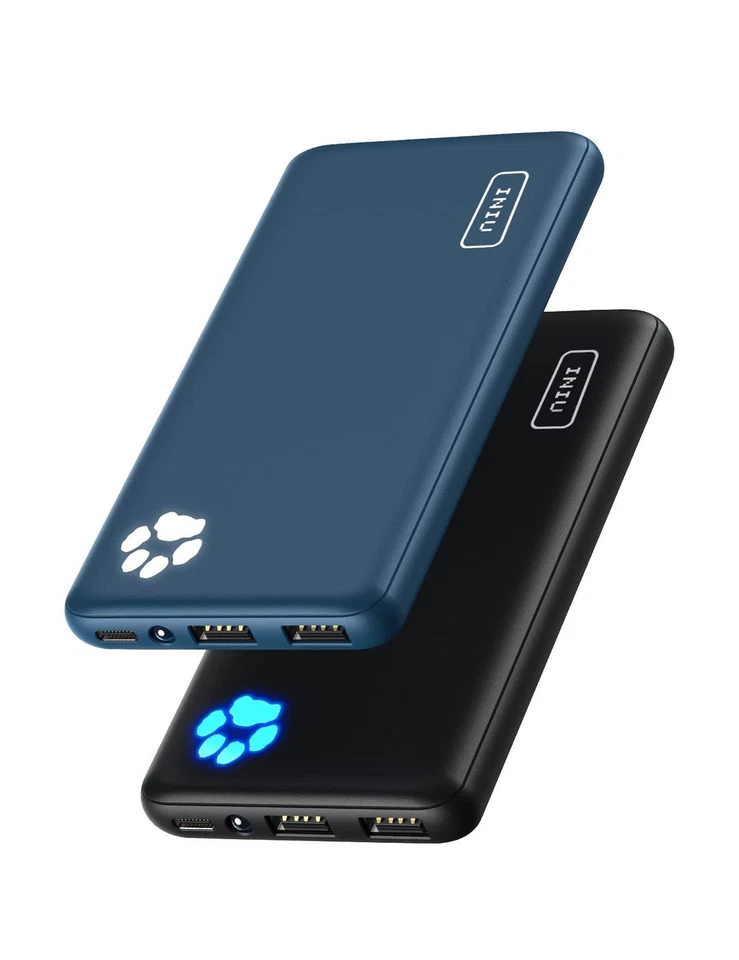 Iniu Portable Charger 10000mah Power Bank High-speed Usb-c Bi-b41