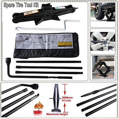 Spare Tire Tools Kit For 2000-2014 GMC Silverado Sierra Chevy​ Yukon XL1500 2500 - Imagem 1 de 4