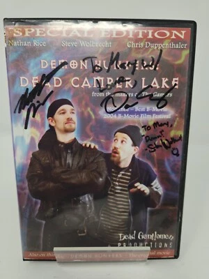 Demon Hunters Dead Camper Lake Special Edition DVD 2004 Autographed HTF OOP Foto 1 de 4