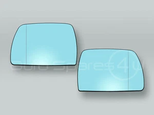 PAR de espejo retrovisor de puerta azul térmico y placa de respaldo para BMW X3 E83 2004-2009 - Imagen 1 de 2
