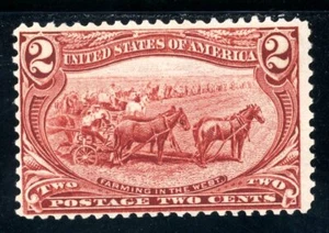 USAstamps Unused FVF US 1898 Trans-Mississippi Farming Scott 286 OG MNH - Picture 1 of 2