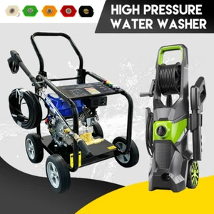 4800 Psi High Pressure Water Cleaner Electric Washer Gurney 10Hp Petrol 20M Hose - Picture 1 of 24