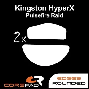 Corepad Skatez Kingston HyperX Pulsefire Raid Souris Pieds Patins PTFE Téflon - Bild 1 von 1