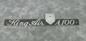 Beechcraft - King Air - A100 Emblem - Part Number 100-000133-1 - Foto 1 di 2