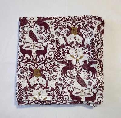 "Manta de algodón orgánico Pottery Barn Kids Harry Potter 46"" x 45,75""" Foto 1 de 4