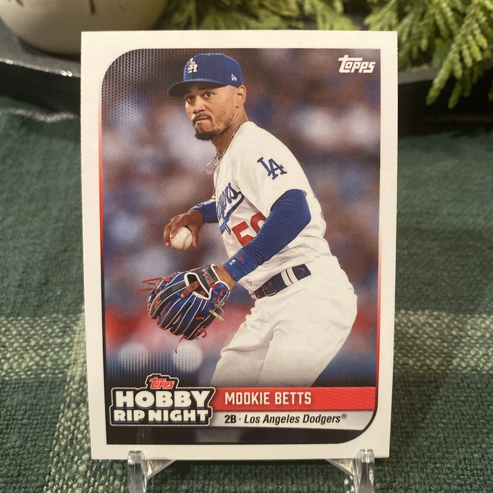 2024 Topps Hobby Rip Night Mookie Betts #17 LA Dodgers Baseball Card - Image 1 of 1