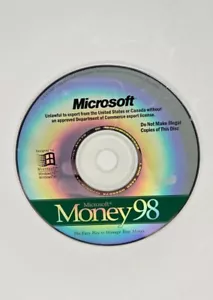 Microsoft Money 98 Original CD - Picture 1 of 10