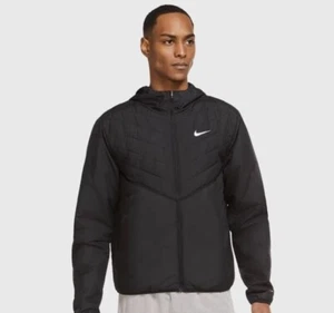 Nike Therma-FIT Repel Synthetic-Fill Running Jacket Black DD5644-010 Mens Large - Picture 1 of 4