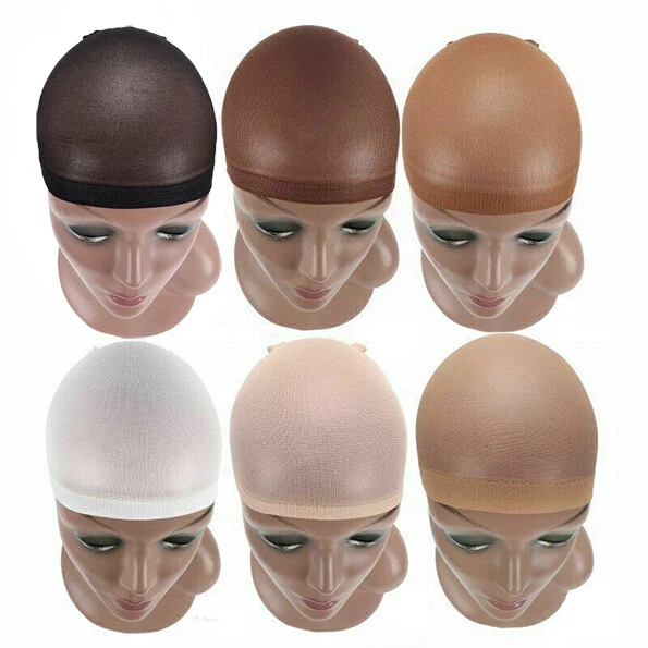 Procos Haarnetze 2er Set Beige – Für Perücken, Karneval, Theater, Fasching