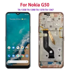 6.82" Original For Nokia G50 TA-1358 TA-1390 LCD Display Touch Screen Digitizer - Picture 1 of 9