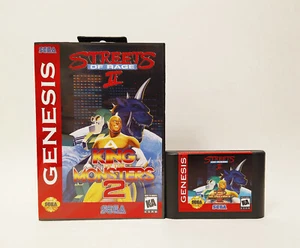 Streets of Rage 2 King of the Monsters 2 for Sega Genesis/Mega Drive - Picture 1 of 2