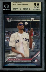 2023 Topps Now #472 Victor Wembanyama BGS 9.5 Gem Mint 17706676 - Picture 1 of 2