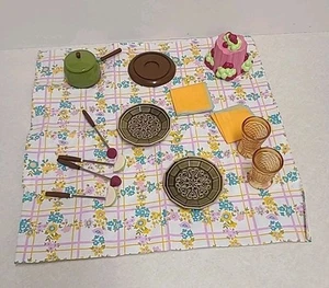 American Girl Julie’s Fondue Set NEAR COMPLETE - Picture 1 of 6