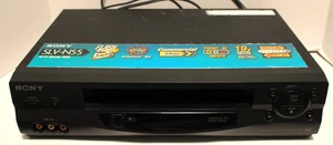 Sony SLV-N55 VCR Hi-Fi Estéreo 4 Cabezales Reproductor VHS Grabadora FUNCIONA PARA REPUESTOS/REPARACIÓN - Imagen 1 de 11
